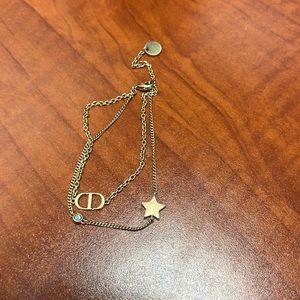 Double Christian Dior bracelet